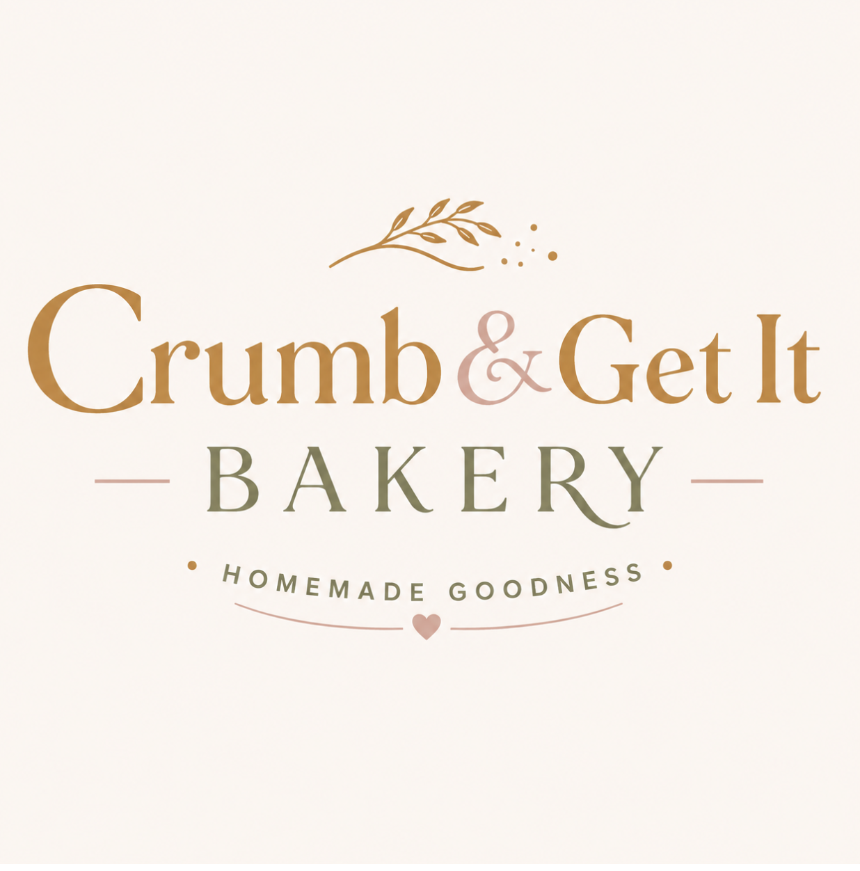 Crumb and Get It Bakery logo